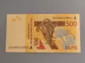 Банкнота - Кот д'Ивоар - 500 франка UNC | 2012г., снимка 2