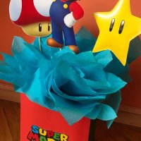 Украса за рожден ден Супер Марио, снимка 4 - Декорация за дома - 41721713