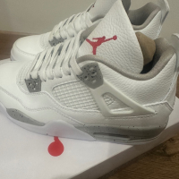 Jordan 4 “white oreo”, снимка 7 - Маратонки - 44673771