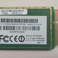 Безжична мрежова карта Atheros AR5BXB63, Mini PCI Express, снимка 1 - Други - 44385776