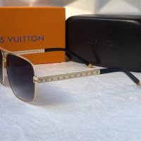 Louis Vuitton 2020 висок клас мъжки слънчеви очила, снимка 5 - Слънчеви и диоптрични очила - 41776297