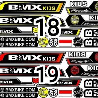 Стикери (Лепенки) за 'BMX' Байкове, снимка 15 - Аксесоари за велосипеди - 41530099