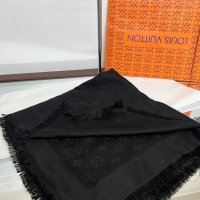 Louis Vuitton нов шал бял и черен, снимка 1 - Шалове - 42383959