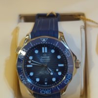 Omega seamaster diver Summer Blue for 75 Anniversary, снимка 4 - Мъжки - 42689835