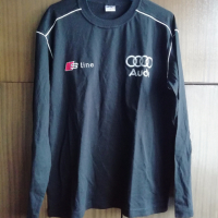 Audi S Line тениска блуза с дълъг ръкав M , снимка 1 - Блузи - 36471102