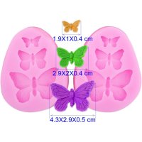 Силиконова форма  пеперуди, снимка 9 - Други стоки за дома - 40828661