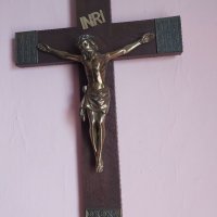 Стар кръст , Исус Христос 50.5х31.5см, снимка 2 - Други ценни предмети - 41394713