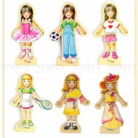 Магнитни кукли за обличане, снимка 7 - Образователни игри - 40434531