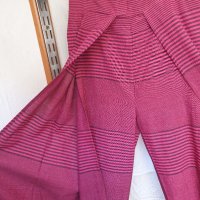 Индийски широк панталон с цепки, снимка 4 - Панталони - 41580524