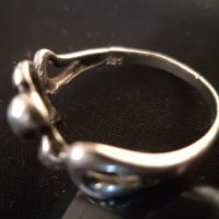 дамски сребърен пръстен, снимка 5 - Пръстени - 39967564