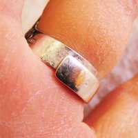 Стар масивен мъжки сребърен пръстен, викингски  сребърен пръстен сребро 925 серия Viking, снимка 4 - Пръстени - 35865870