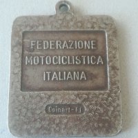 Мото ключодържател. FMI - Federazione Motociclistica Italiana. Coinart F1. Медал. Мотокрос , снимка 2 - Антикварни и старинни предмети - 41182722