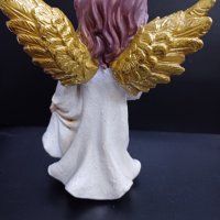 Висок Златен ангел от висококачествен полирезин , снимка 7 - Статуетки - 42689933