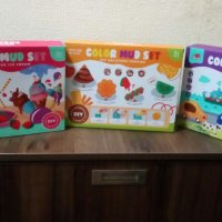 Color mud set.Нови комплекти за моделиране с пластелин., снимка 3 - Пластелини, моделини и пясъци - 41348202