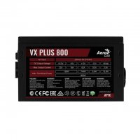 Захранване за настолен компютър AeroCool VX Plus 800W ATX 12V v2.3 PSU, снимка 1 - Кабели и адаптери - 35855019