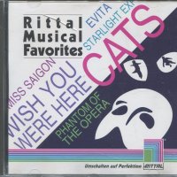 Rittal Musical Favoritest-Cats, снимка 1 - CD дискове - 35815272