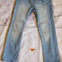 Детски дънки и панталон за момиче , снимка 1 - Детски панталони и дънки - 39039559