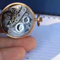 Златен джобен часовник ''Hesperus'' 40 мм, снимка 11 - Антикварни и старинни предмети - 40579668