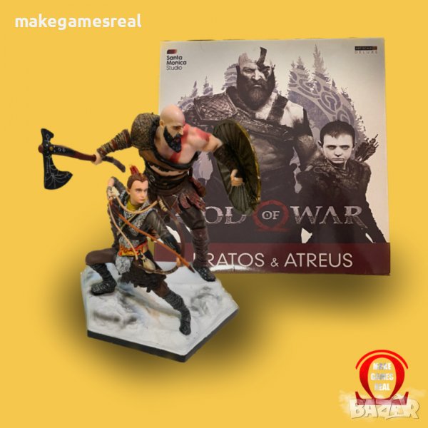 Екшън фигура God of War Kratos And Atreus Delux, снимка 1
