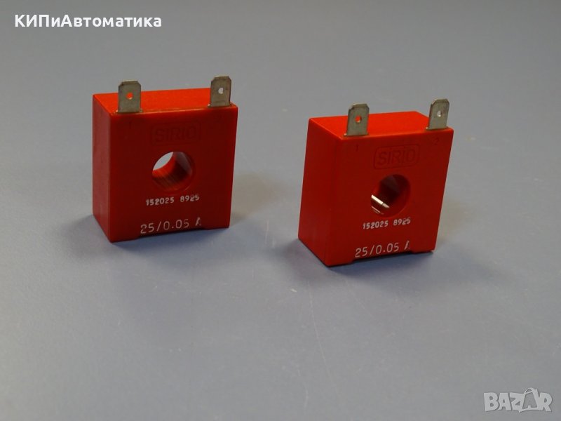 токов трансформатор SIRIO 152025 current tranformer 25/0.05A, снимка 1