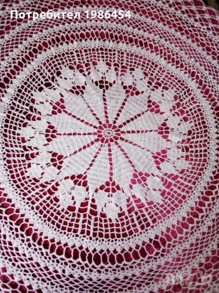 Плетена покривка за маса, снимка 1