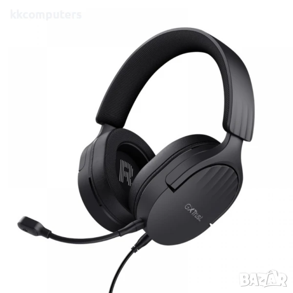 TRUST GXT489 Fayzo Headset Black Геймърски слушалки, снимка 1