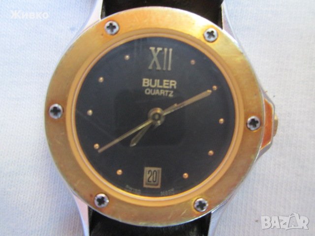 BULER swiss made QUARTZ дамски швейцарски часовник., снимка 1