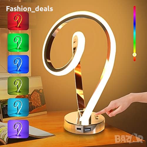 Нова сензорна димируема светлина с USB порт за зареждане Лампа, снимка 1