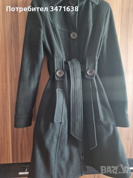 Дамско вълнено палто, S размер , снимка 1