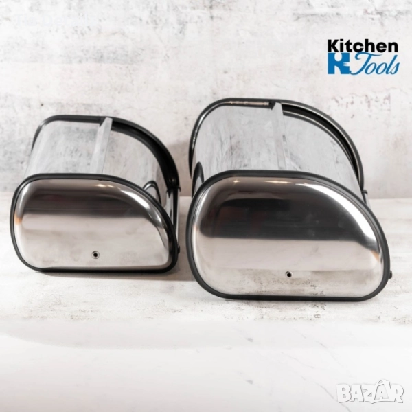 Кутия за хляб Bohmann , неръждаема стомана , снимка 1