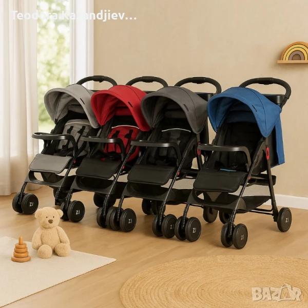 Лятна детска количка Zizito Adel. Изпращат се до 7 работни дни!, снимка 1