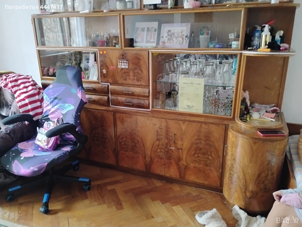 Стар салонен бюфет , снимка 1