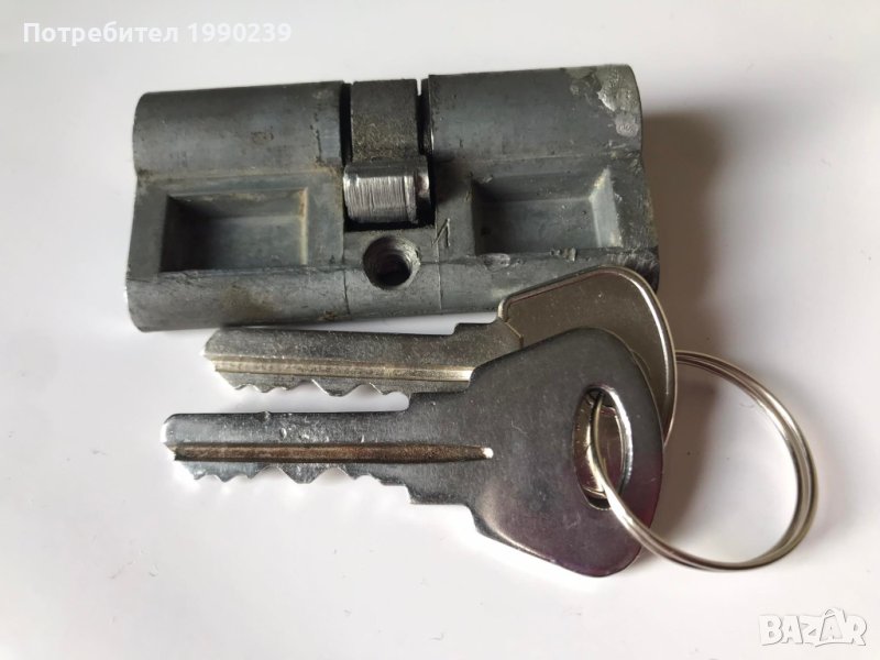 патронник за секретна брава+2 ключа, снимка 1