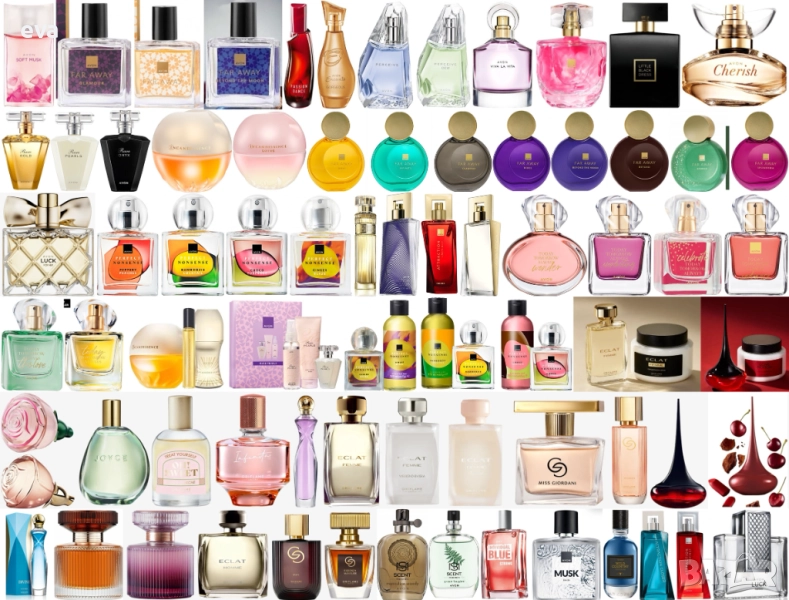 НАЛИЧНИ - парфюми и тоалетни води AVON, ORIFLAME, снимка 1