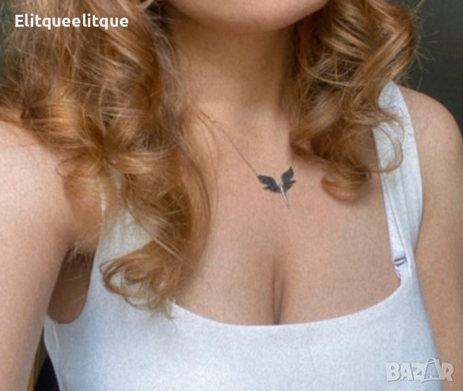 колие от стомана феникс 🐦‍🔥, снимка 1