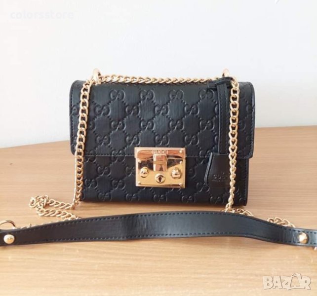 Луксозна Черна чанта  код AF100, снимка 1