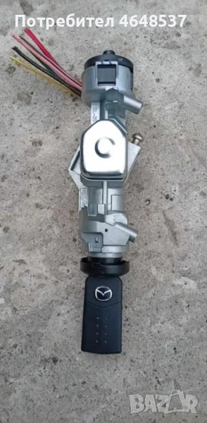 Контактен ключ с патроник   за Мазда 3  1.6HDI 109k.с 2007г, снимка 1
