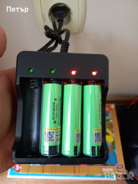 Зарядно 18650 за презареждащи батерии, зареждачка, НОВО, 18650, зарядно, снимка 1
