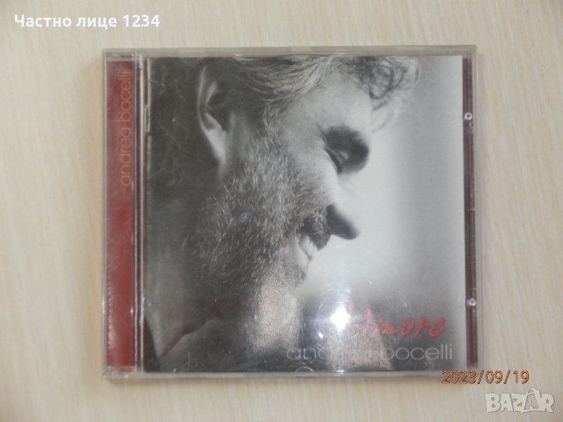 Оригинален диск - Andrea Bocelli - Amore - 2006, снимка 1