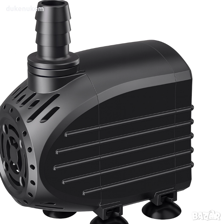 Ултра-тиха фонтанна помпа 750 L/H – потопяема, енергоспестяваща, с 2 м кабел, снимка 1