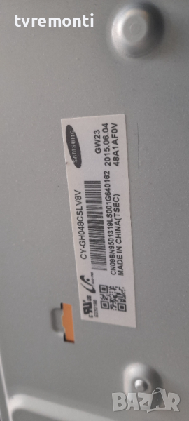 лед диоди от дисплей CY-GH048CSLV8V от телевизорSAMSUNG модел UE48H6400, снимка 1