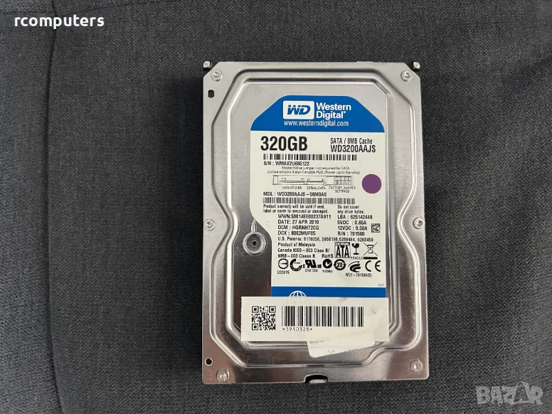 Хард диск WD 320GB SATA за компютър, снимка 1