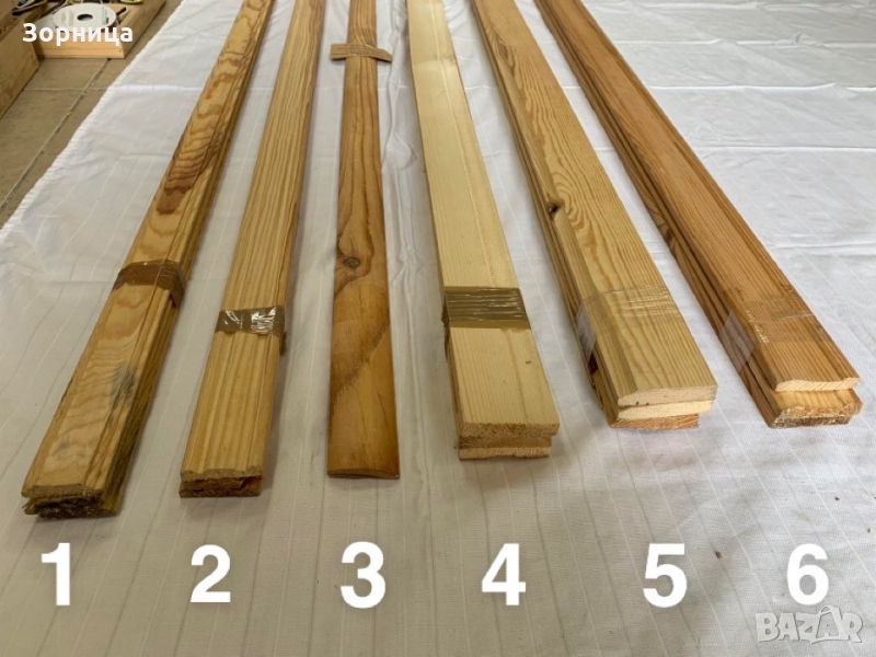 Дървени первази за врата , снимка 1