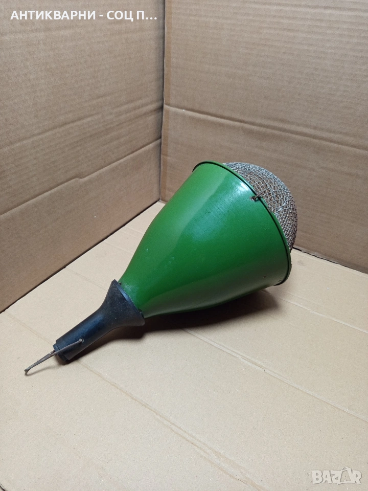 Соц Стара Емайлирана Лампа. Номер 590., снимка 1