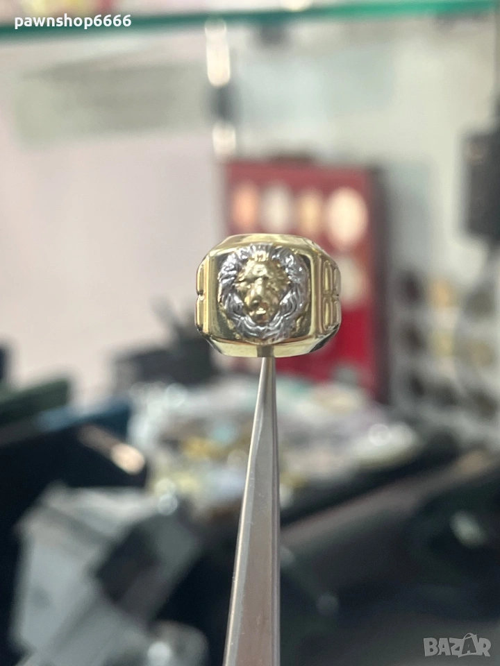 Златен детски пръстен 14 карата, снимка 1