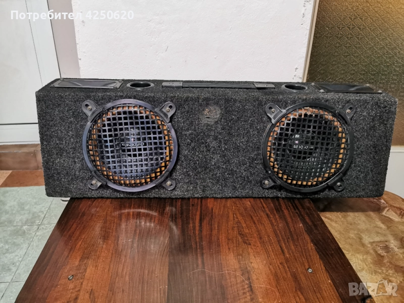 Тон колони ръчна изработка за кола тип куфар , снимка 1