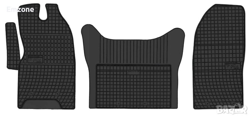 Комплект Гумени Стелки 3 части Frogum за Ивеко Iveco Daily 2016+, снимка 1