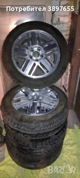 Дйанти с гуми 205/55/16R    4броя , снимка 1