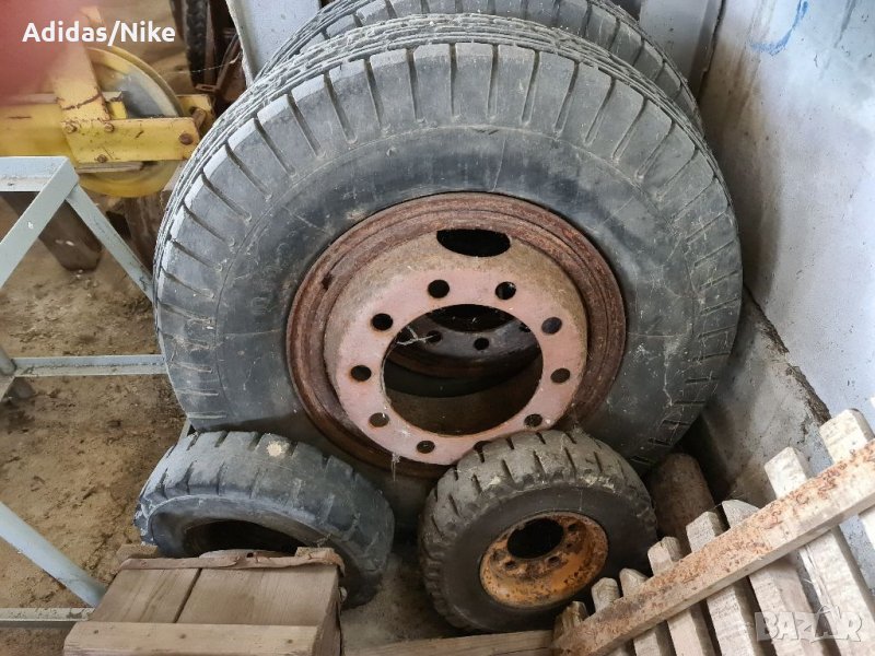 Бандажни гуми с джанти, снимка 1