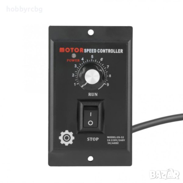 US-400W Регулатор на обороти за четкови двигатели 220V, 400W, снимка 1